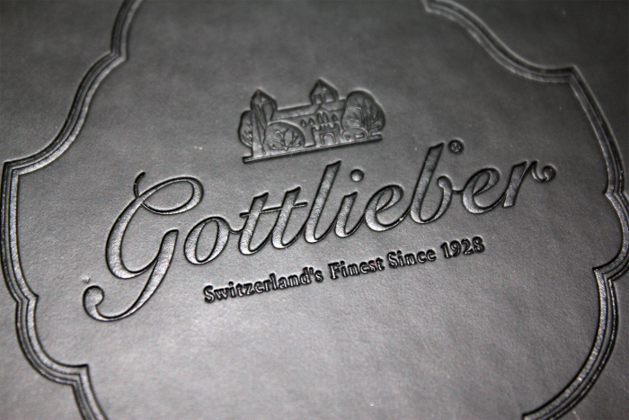 Gottlieber Notizbuch in schwarz 